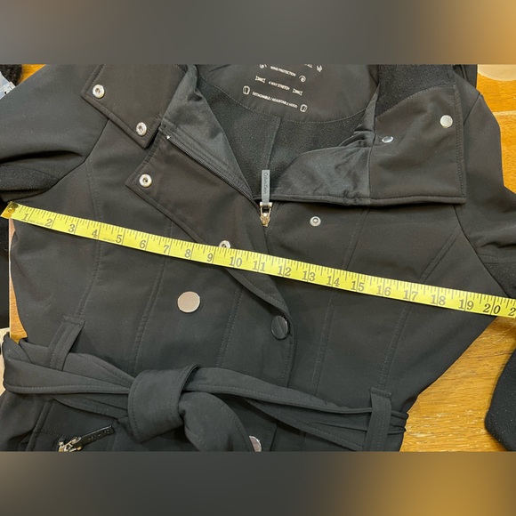 CALVIN KLEIN Stretch Hooded Jacket Black Size XL - Picture 15 of 15